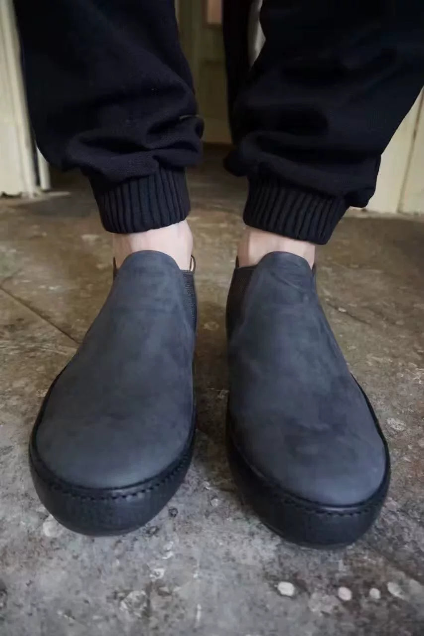 M.A+ SS17 Black Vacchetta Leather Loafers