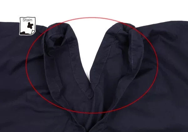 Issey Miyake Vintage Navy V-Neck Dress