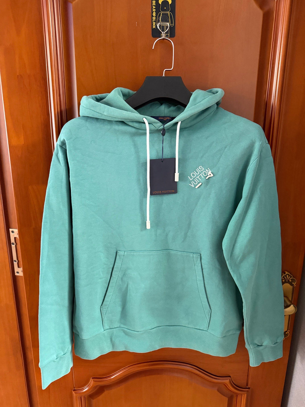 Louis Vuitton Lake Green Pin Hooded Sweater