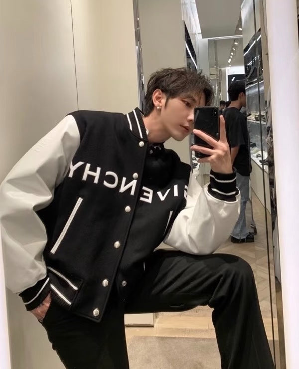 Givenchy Varsity Leather Jacket