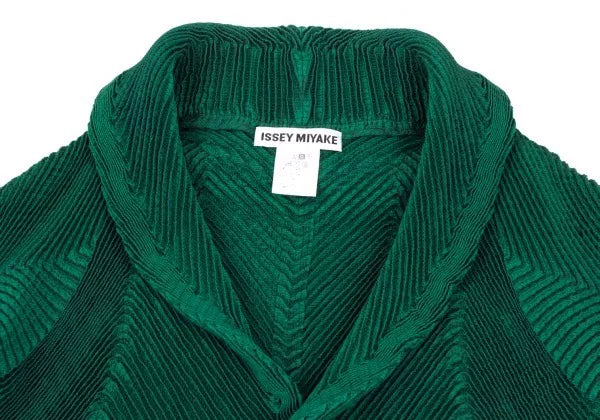 Issey Miyake Vintage Green Line Pleated Top