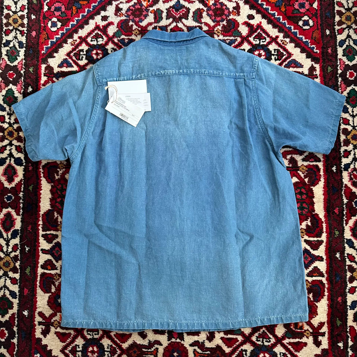 Visvim 22SS I.C.T FAIRWAY S/S DMGD Indigo Dyed Shirt