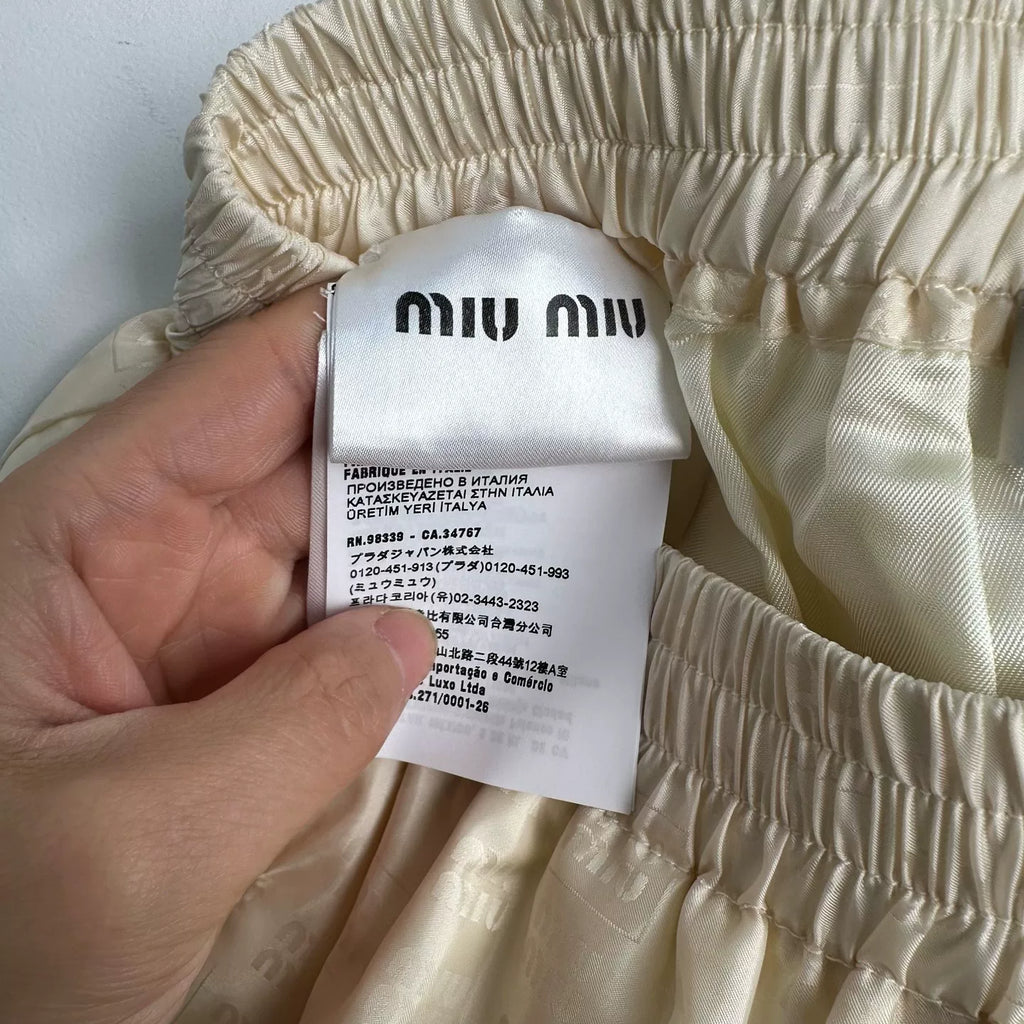 Miu Miu Mini Skirt