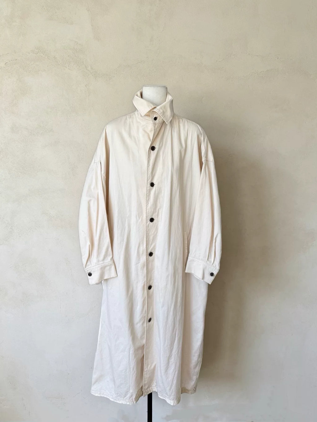 Yohjiyamamoto Y's Yohji Yohji Yamamoto Yamamoto Turtleneck Cotton Coat