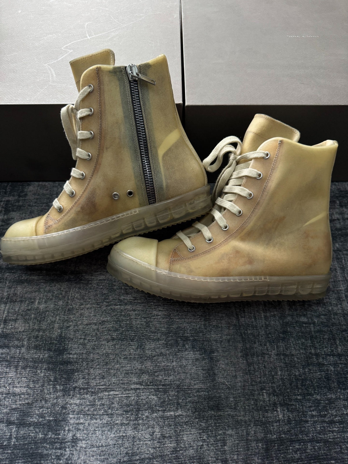 Rick Owens mainline Big Converse Boots