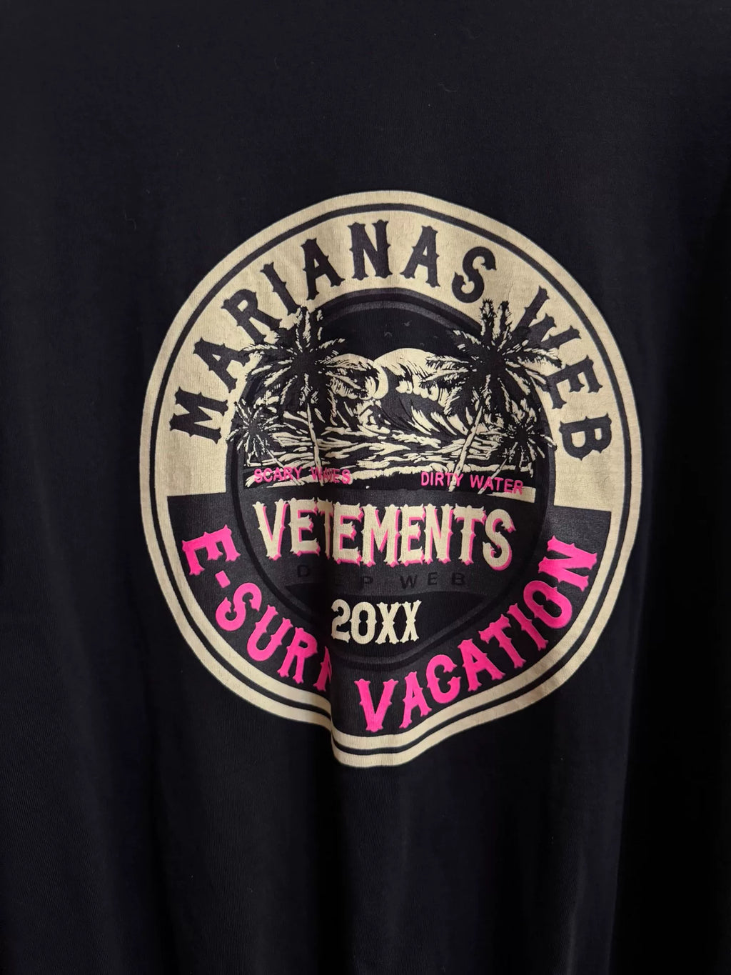 Vetements Hawaiian short-sleeve shirt