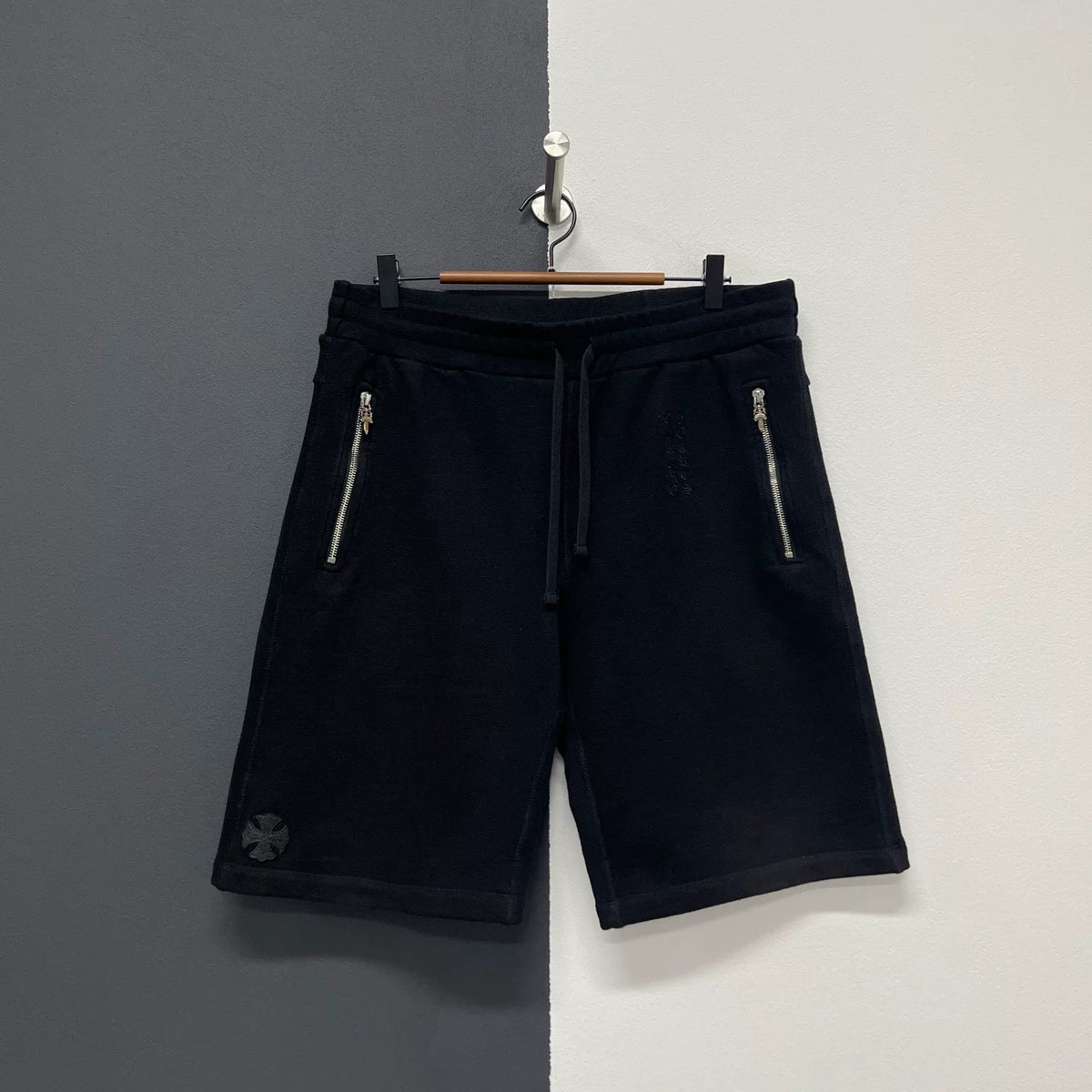 Chrome Hearts Leather Patched Shorts
