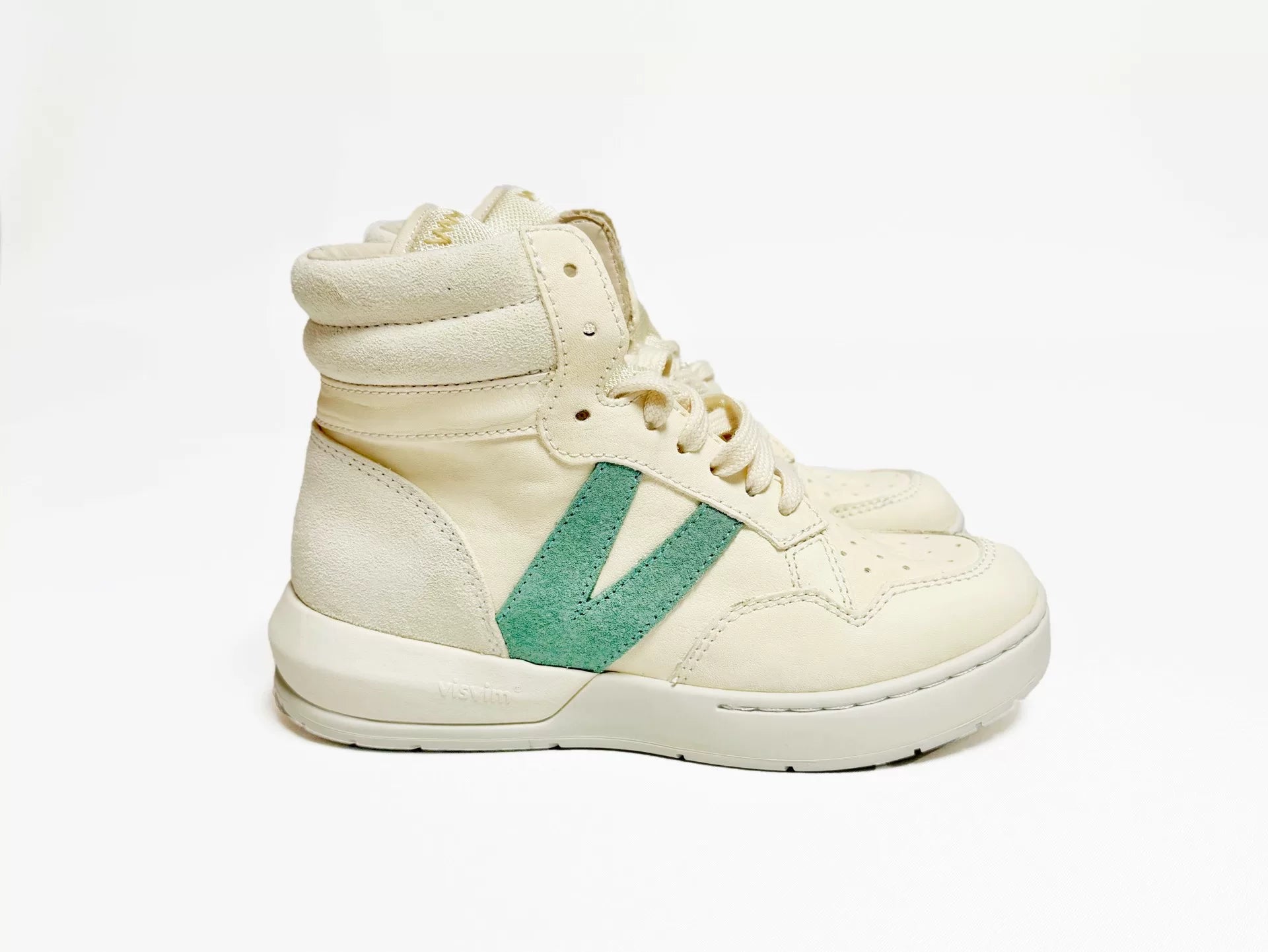 Visvim Wmv Chamberlain Hi Lt. Green Sneakers