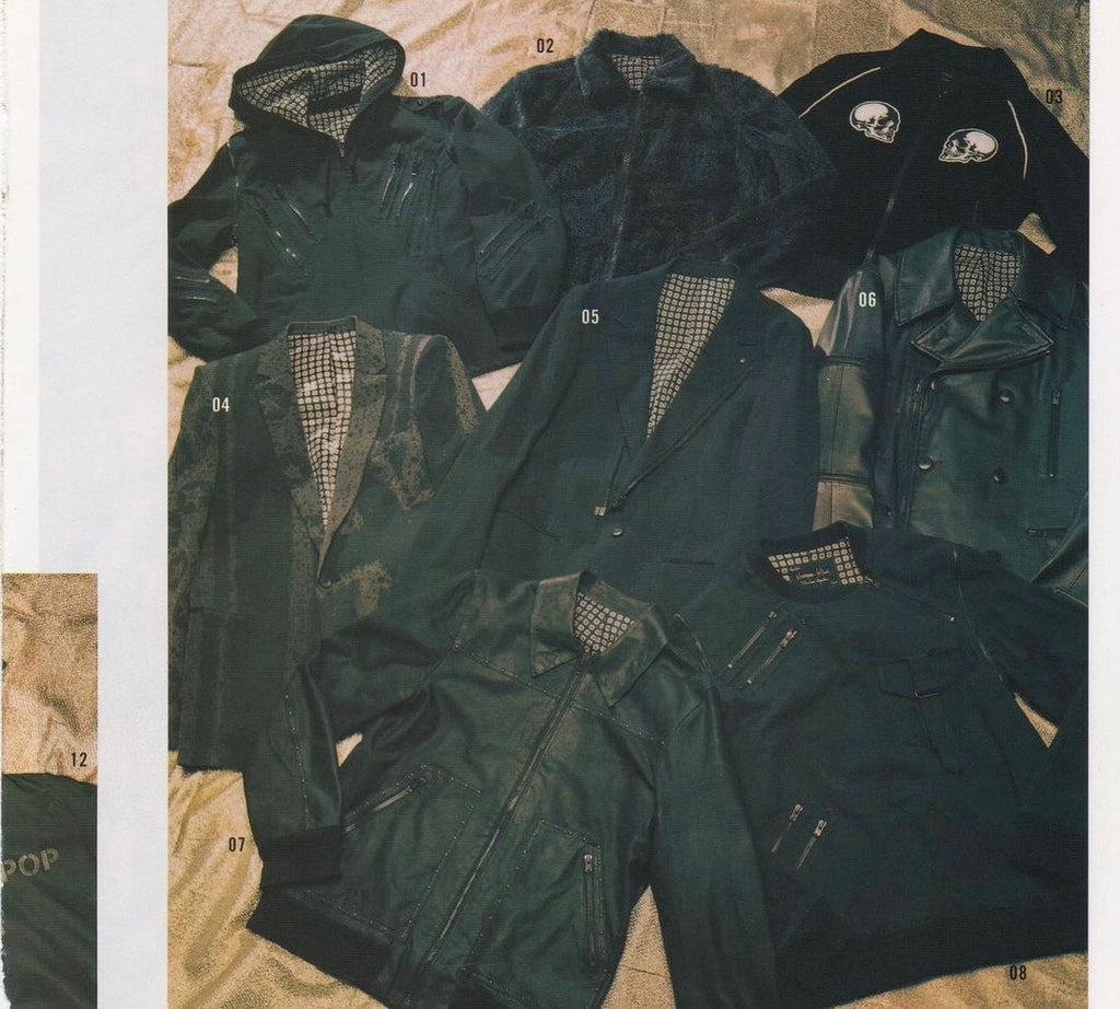 Number (N)ine 2004SS Motorcycle Zip Jacket