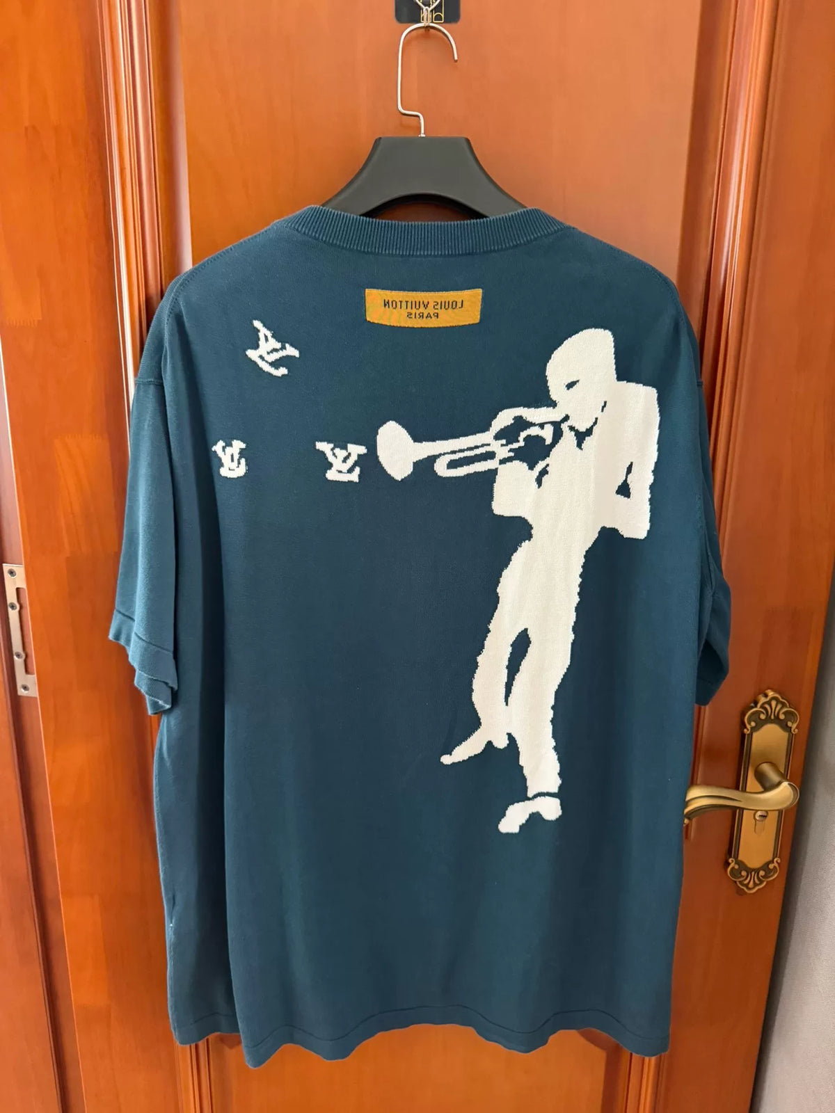 Louis Vuitton Flute Player Knit Short Sleeve Top