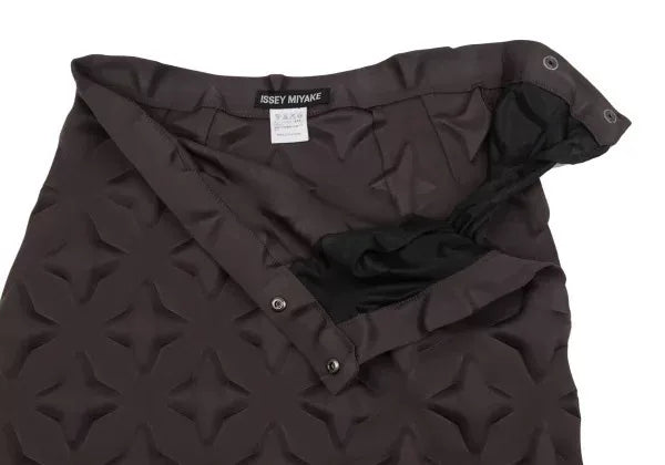 Issey Miyake Vintage Brown Star Main Line Skirt