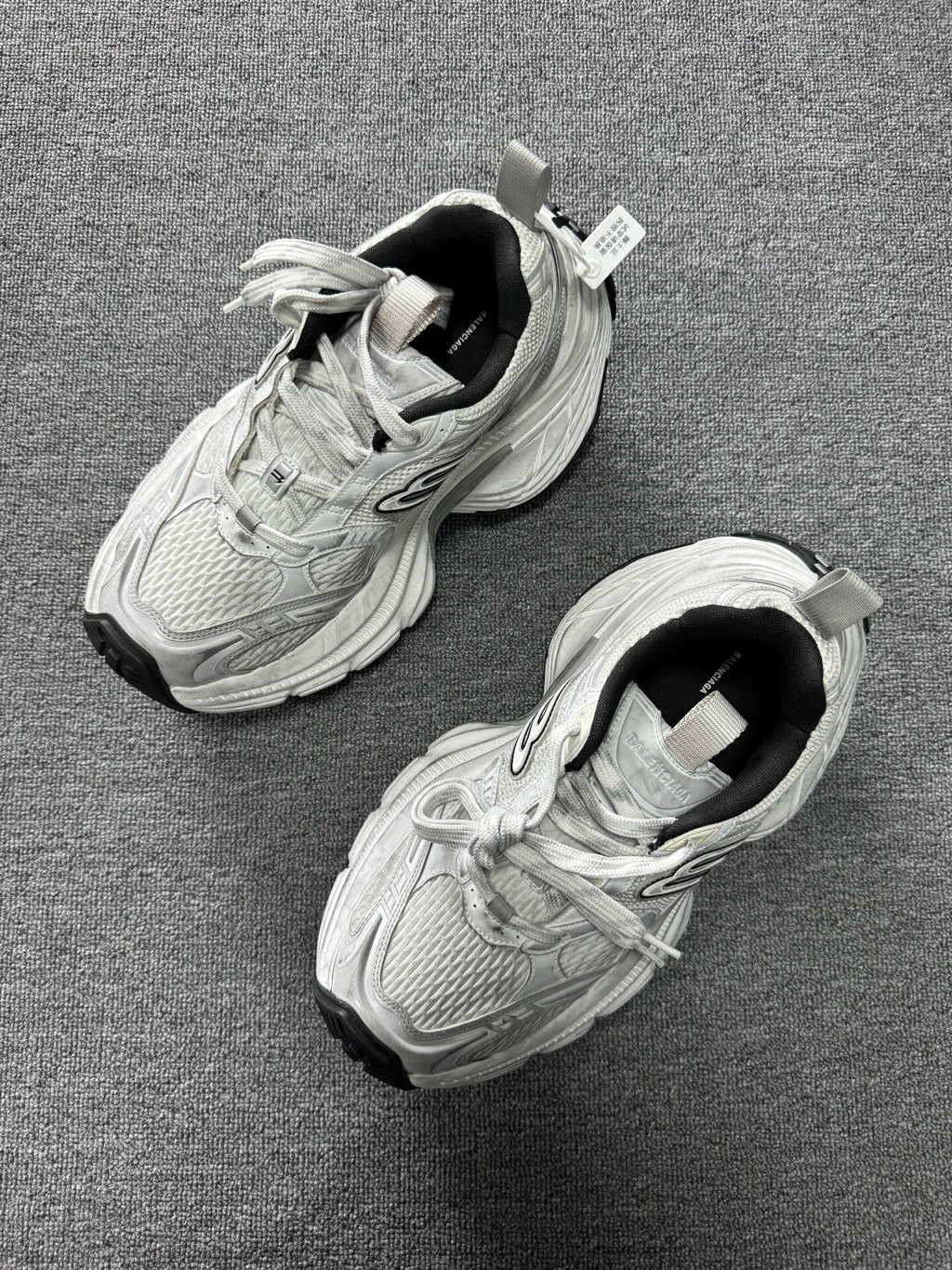 Balenciaga 10xl Grey White Sneakers