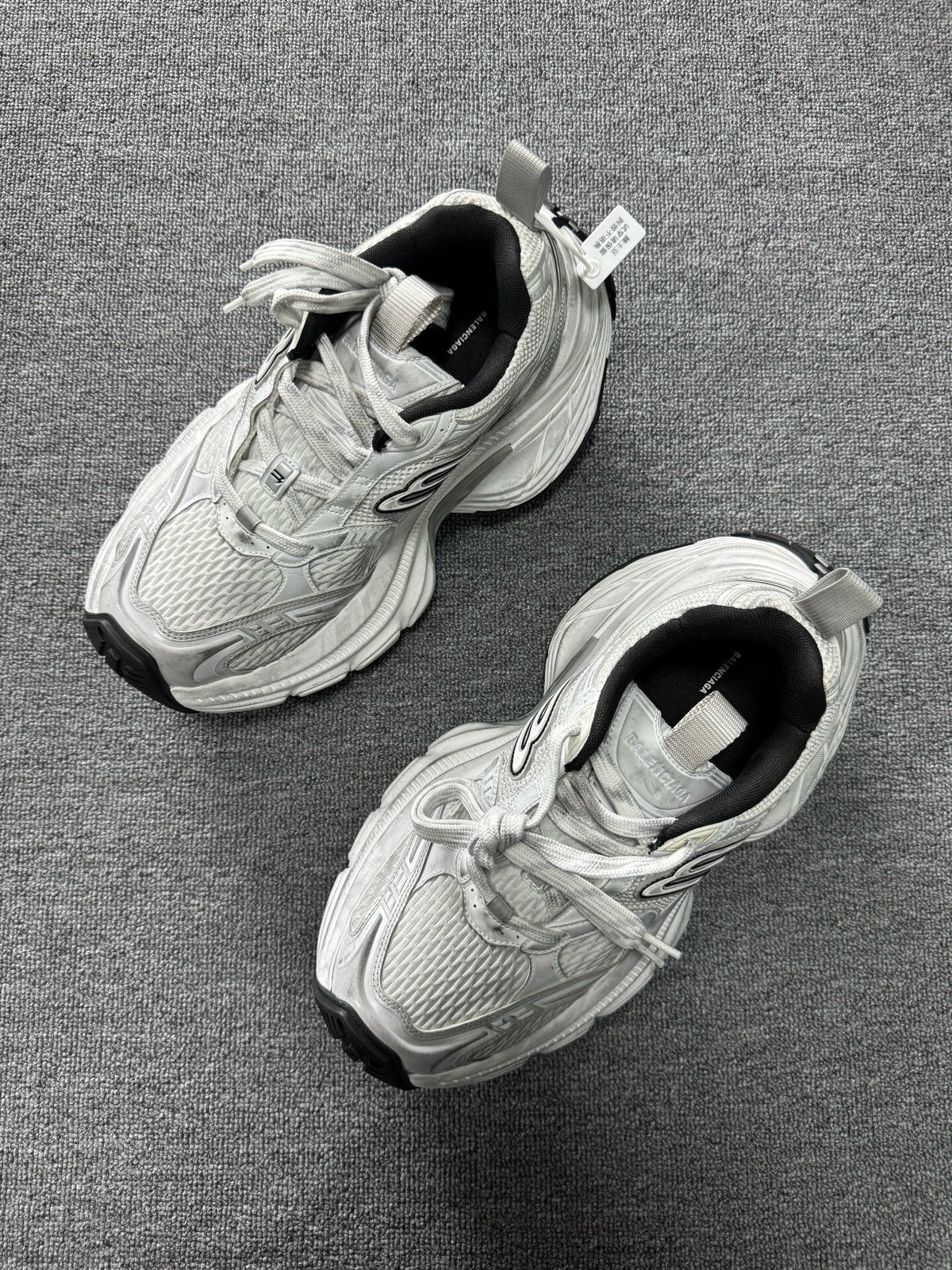 Balenciaga 10xl Grey White Sneakers
