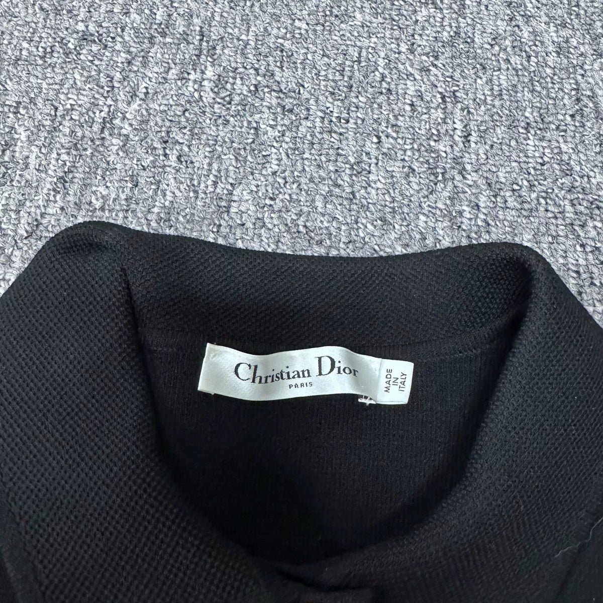 Dior star-button knit jacket