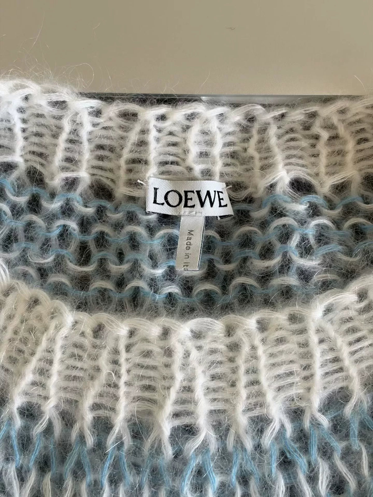 Loewe Striped Mohair Sweater