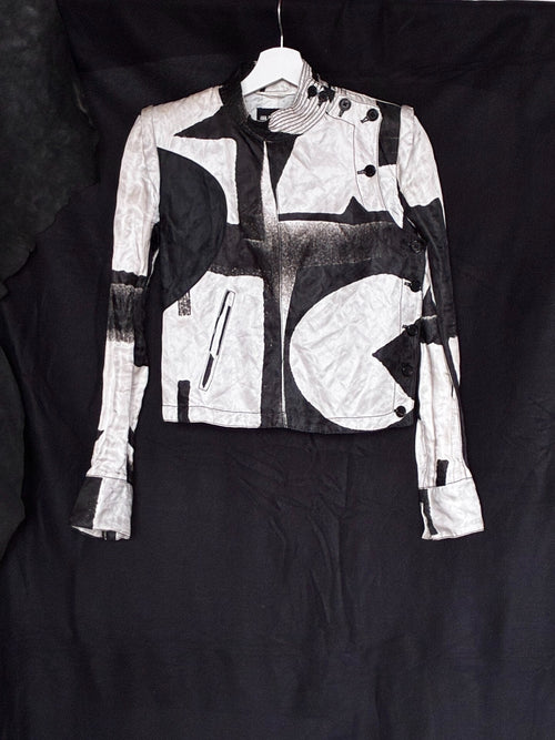 Ann Demeulemeester 11SS Runway Silk Jacket Silk Jacket