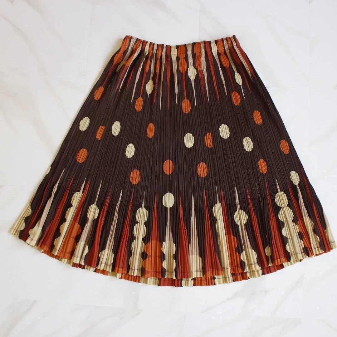 Issey Miyake Polka Dot Pleated Suit