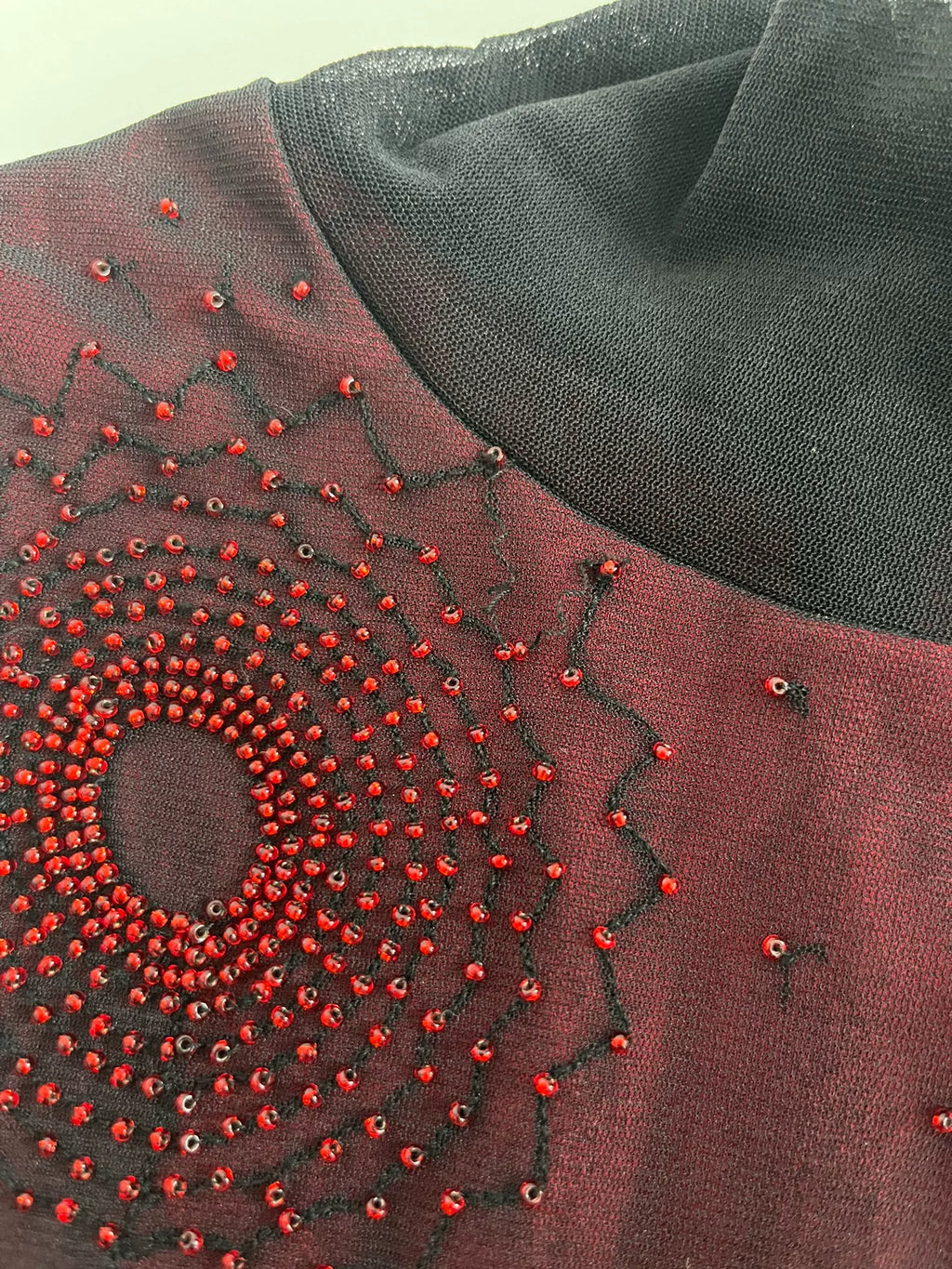 Vivienne Tam Beaded Tulle Dress