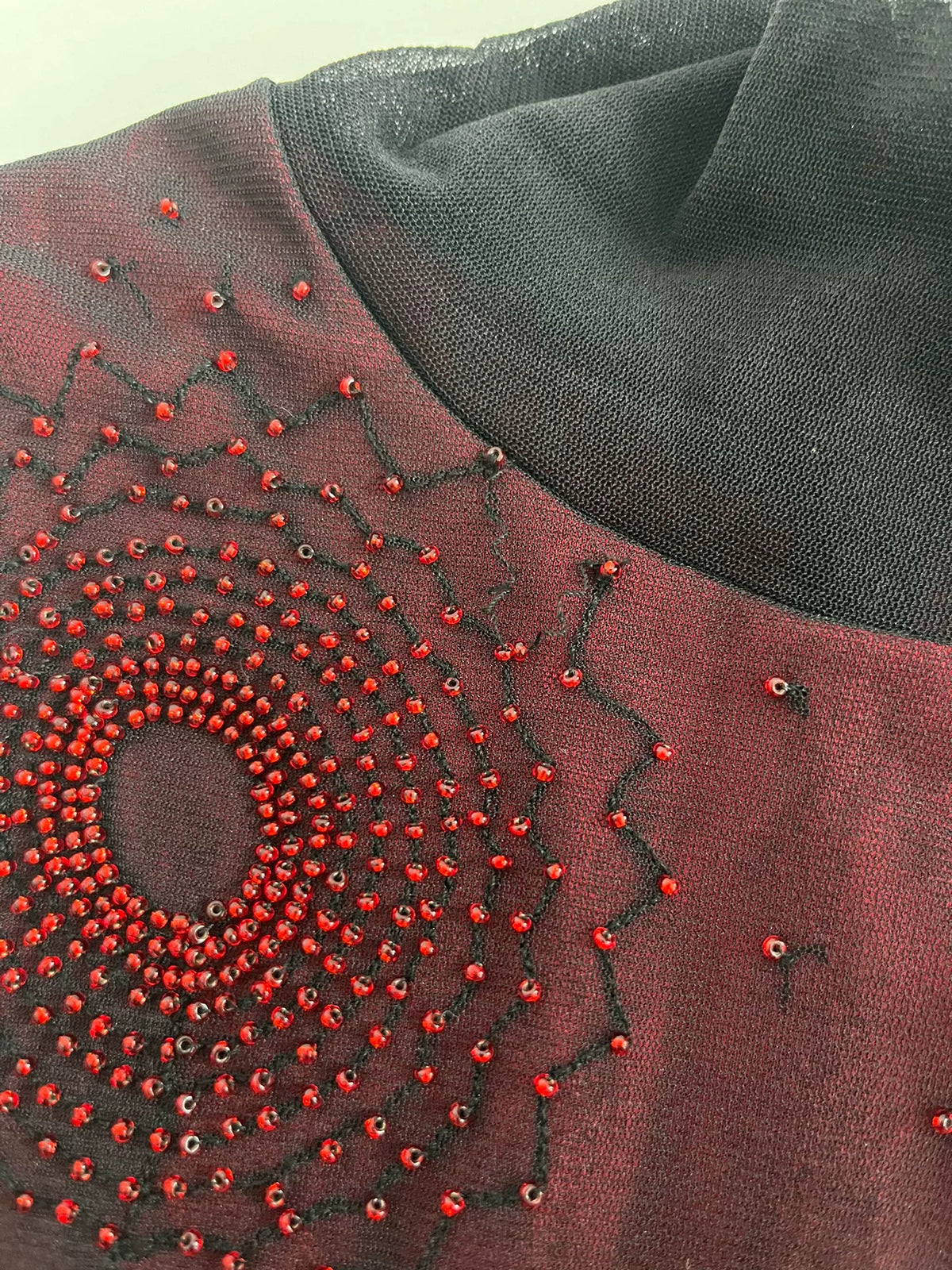 Vivienne Tam Beaded Tulle Dress
