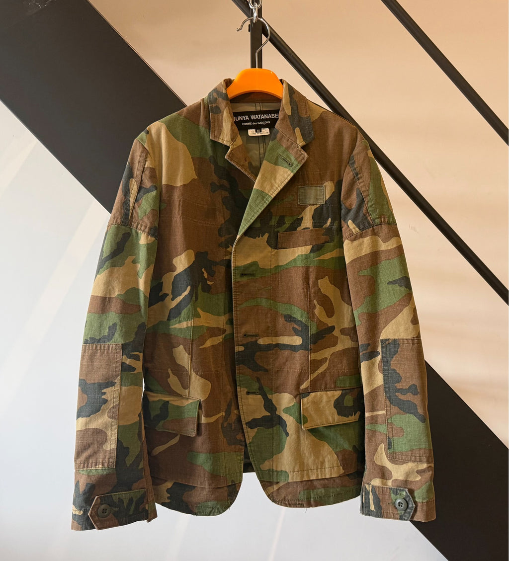 Comme Des Garcons 06AW Reconstructed Camo Jacket