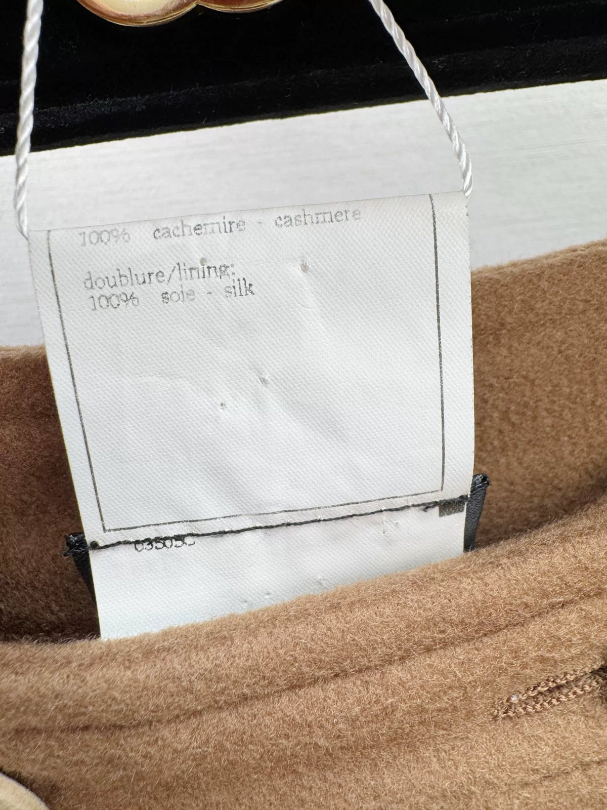 Chanel Cashmere Midi Skirt