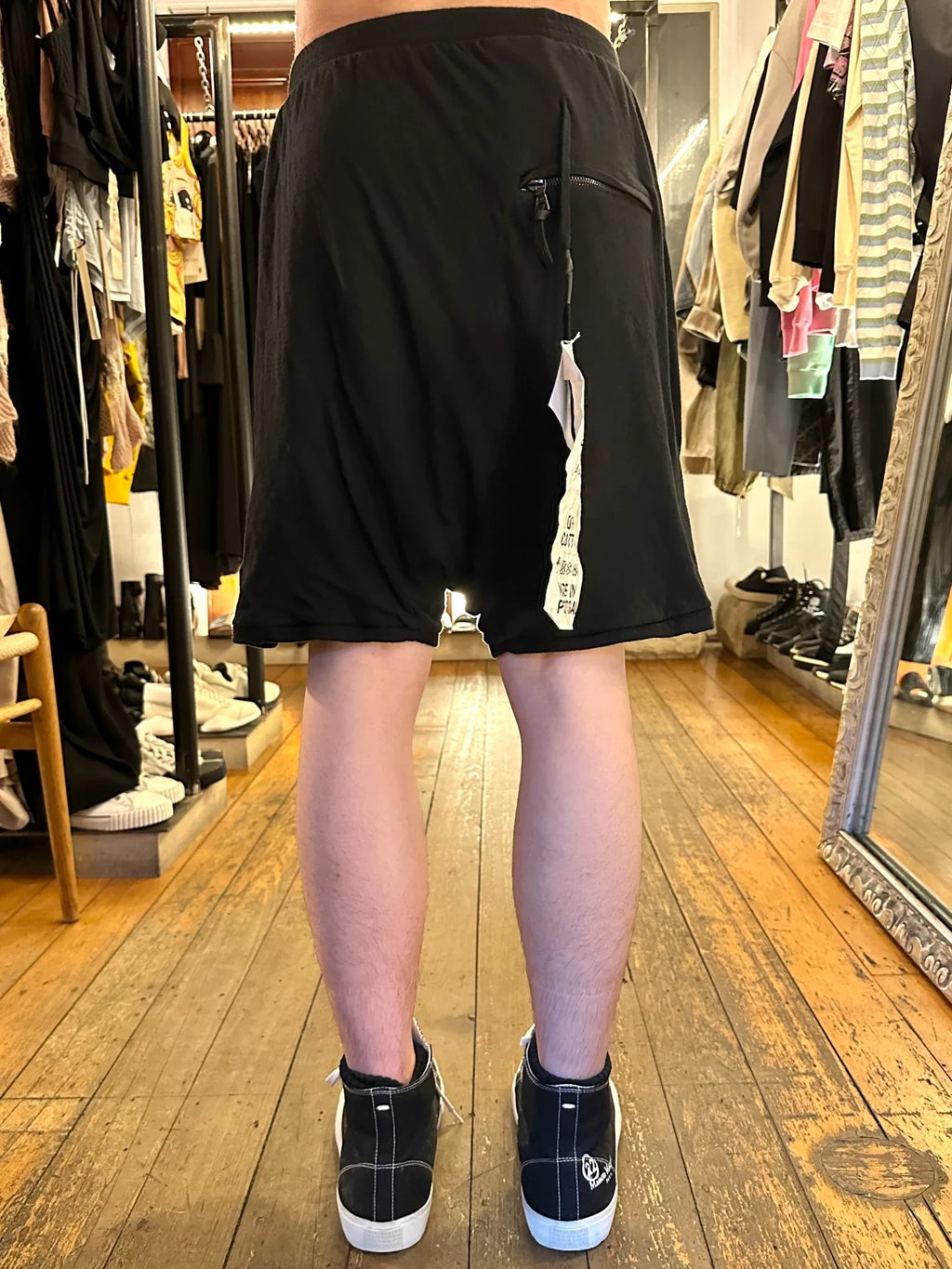 11byBBS Black P16 Cotton Shorts