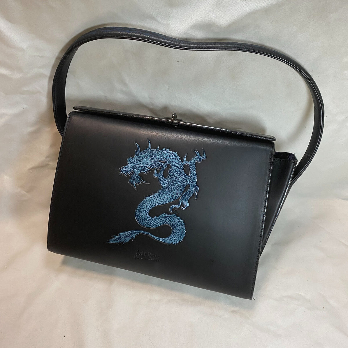 Jean Paul Gaultier Dragon Pattern Thorn Handbag