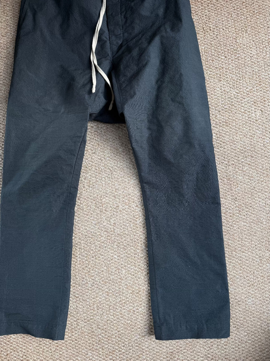 Rick Owens SS16 Drop-Crotch Pants