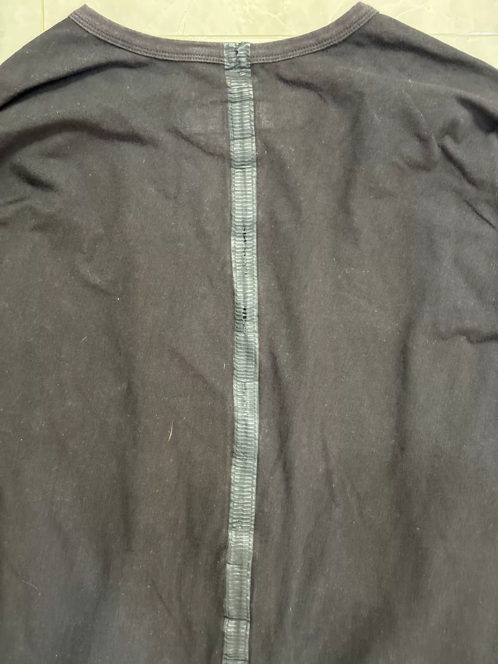 Isaac Sellam Scar Stitch Irregular Hem Sweater