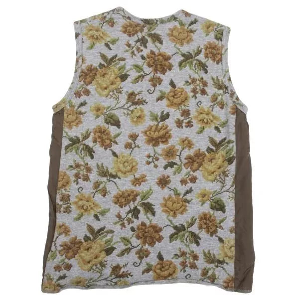COMME des GARCONS Vintage Grey Floral Vest