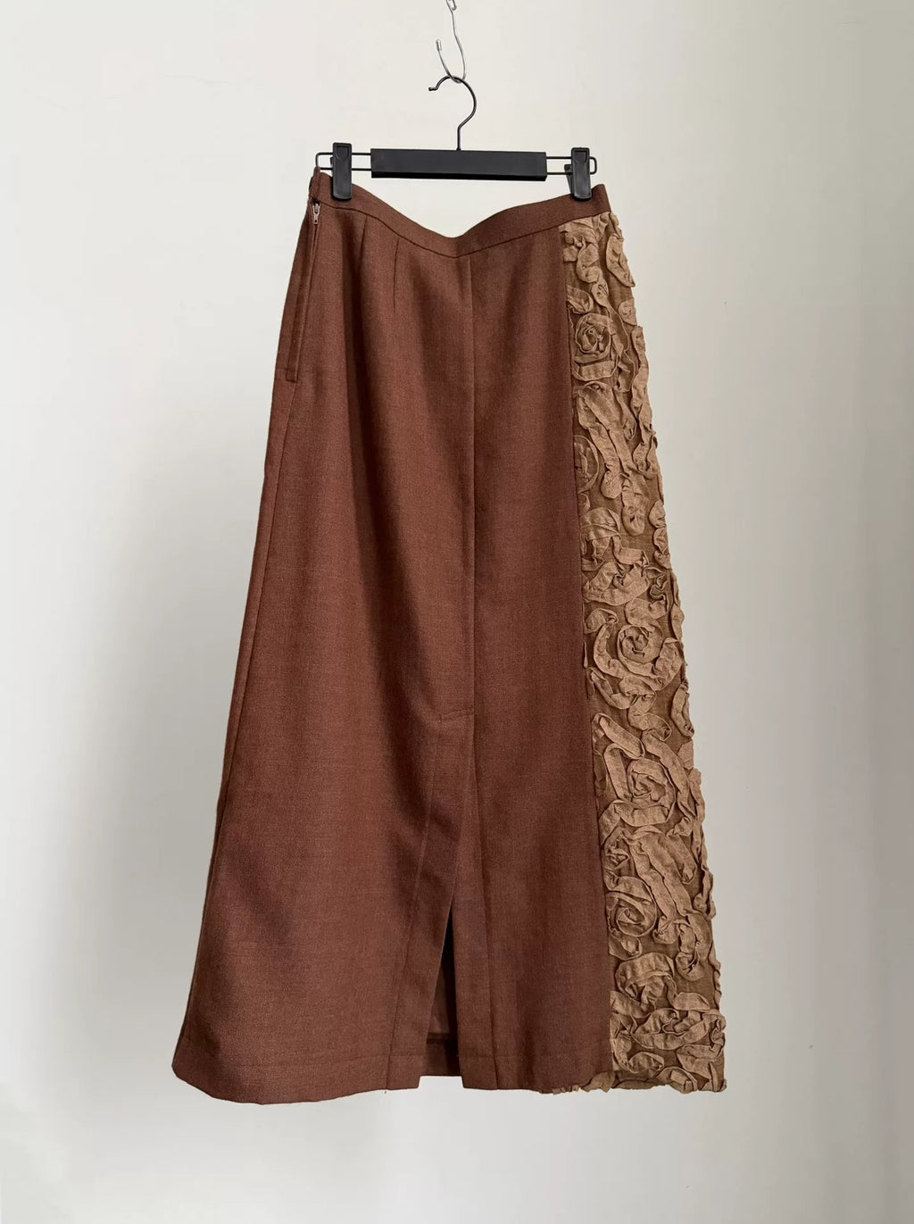 Comme Des Garcons Rei Kawakubo 2000 Tricot line rose patchwork skirt