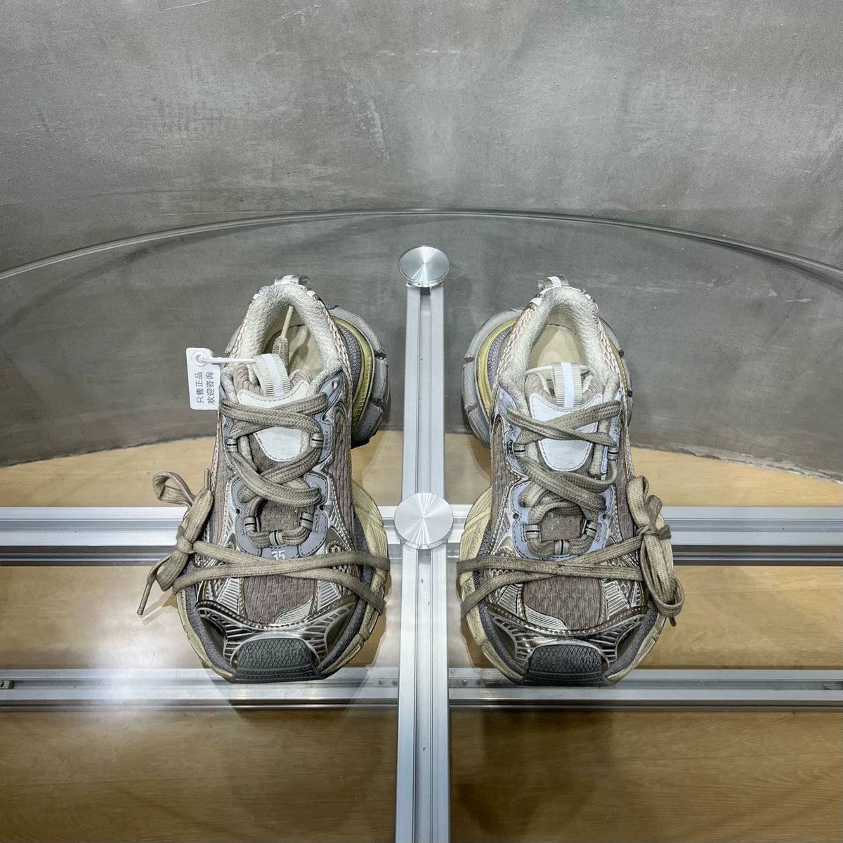 Balenciaga 3XL Beige Dad Shoes Sneakers