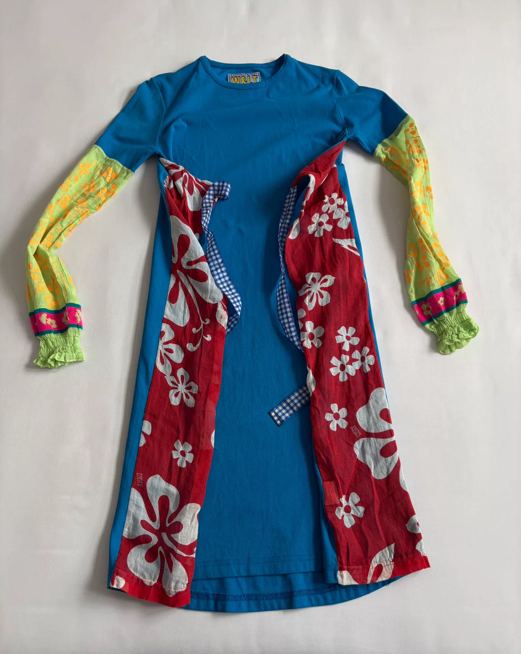 Walter van Beirendonck runway tulle patchwork 1997 dress