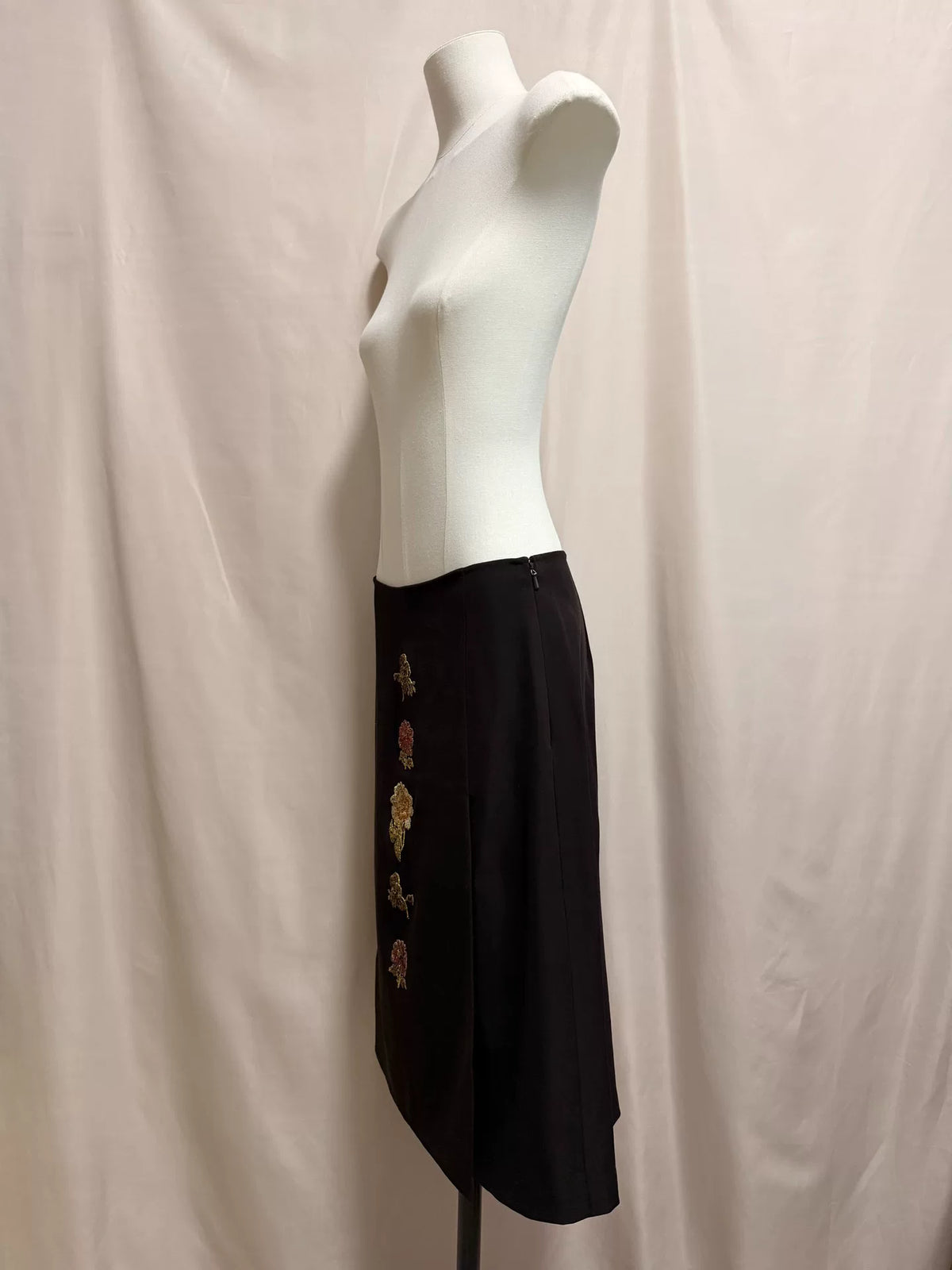 Vivienne Tam Embroidered Skirt