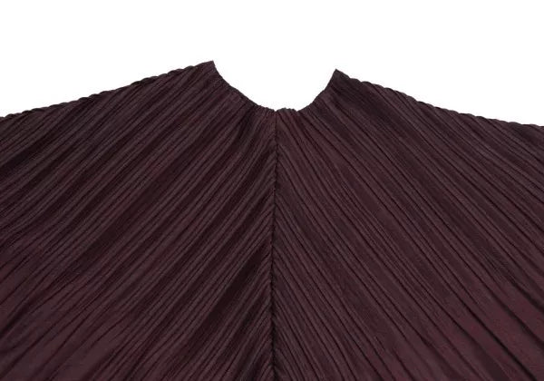 Issey Miyake Vintage Red Main Line Pleated Top