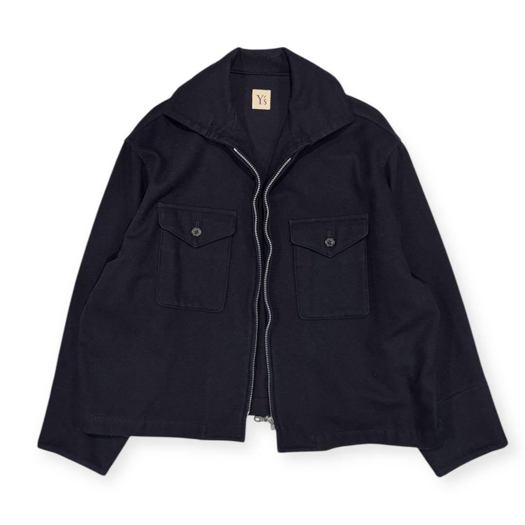 Yohji Yamamoto 1980s Wool Zip-Up Jacket