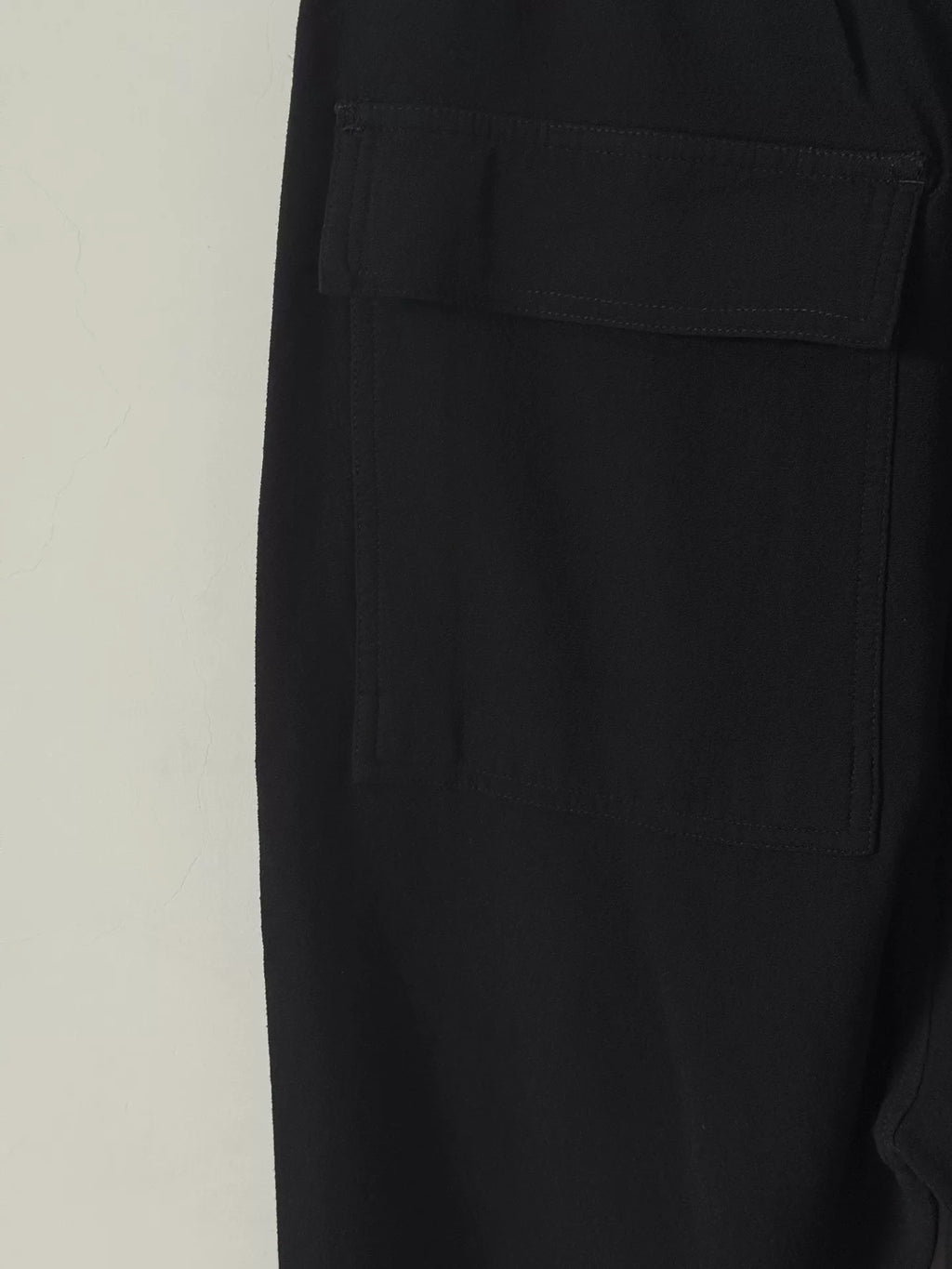 Rick Owens Main Line Wool Straight-Leg Trousers