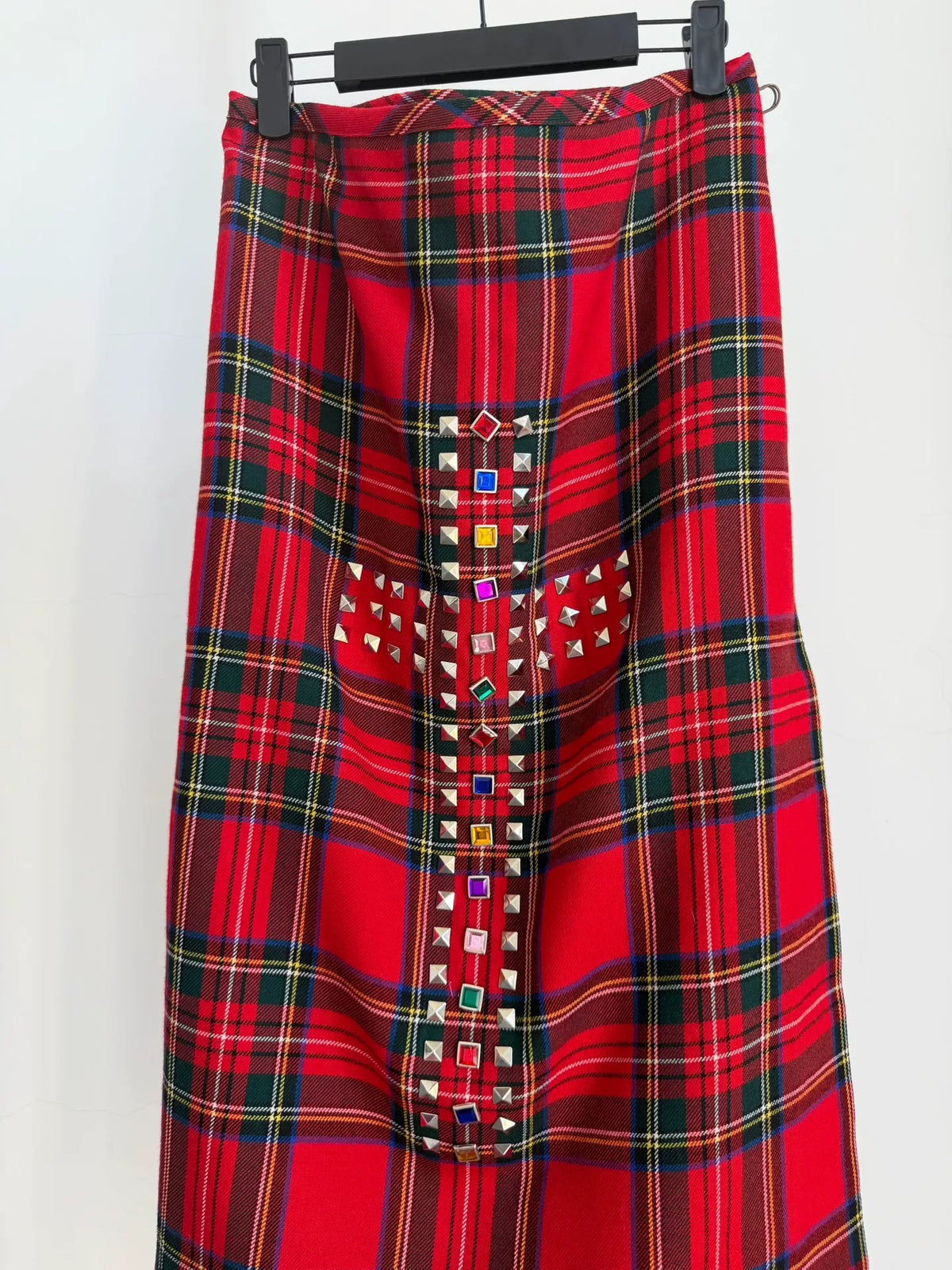 Comme Des Garcons Midi Wool Skirt