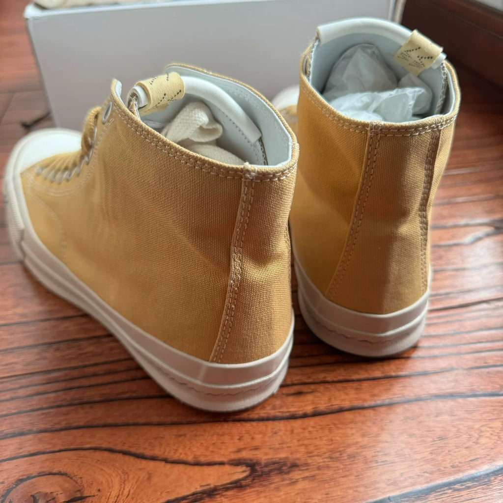 Visvim 24aw Skagway HI PATTEN Thin-Sole Canvas Shoes