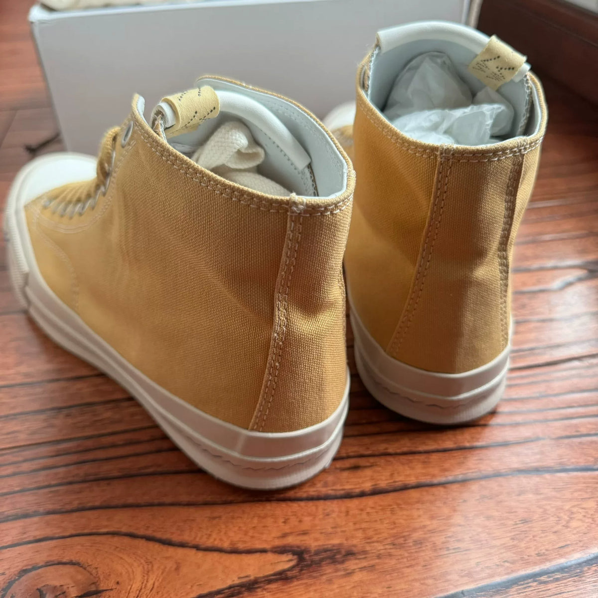 Visvim 24aw Skagway HI PATTEN Thin-Sole Canvas Shoes