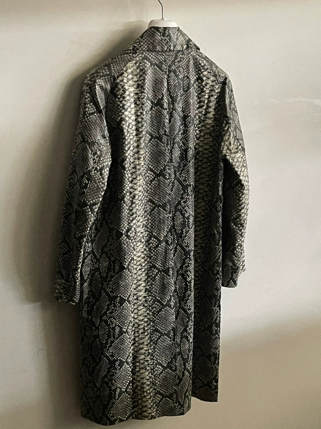 Dries Van Noten 09AW Snake Skin Cotton Coat