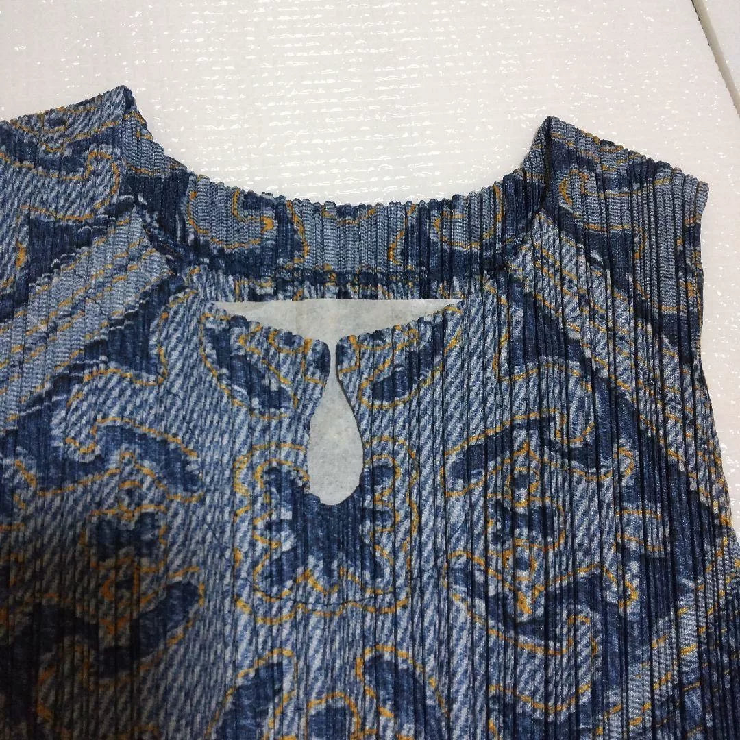 Issey Miyake PP Vintage Totem Pleated Dress