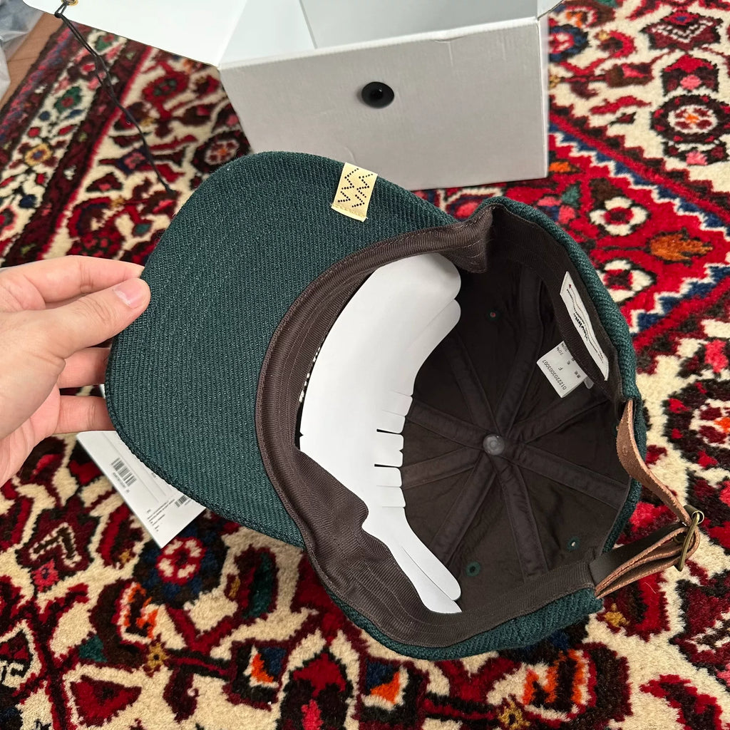visvim AW22 EXCELSOIOR II Green Baseball Cap