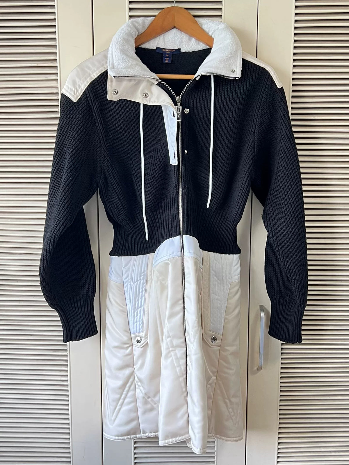 Louis Vuitton Ski Collection Color-Block Knit Jacket