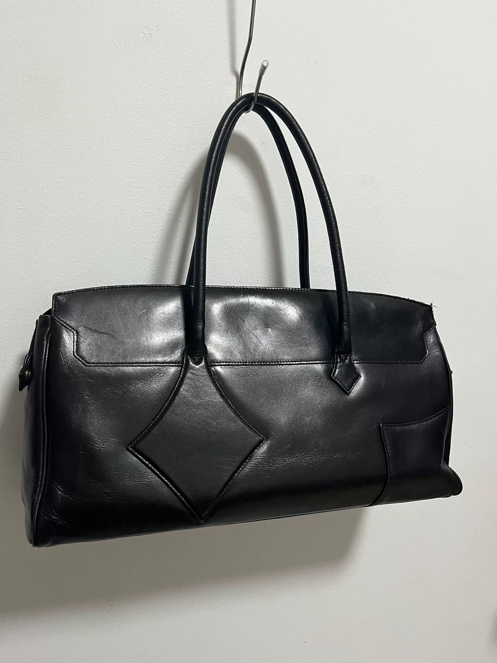 Vivienne Westwood "Queen" Platinum Bag Handbag Black