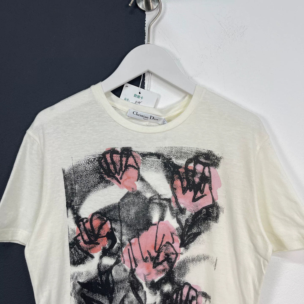 Dior Rose Short Sleeve Shirt
