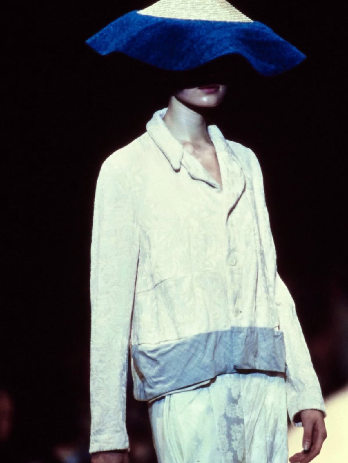 Comme Des Garcons 1992 White Runway Top