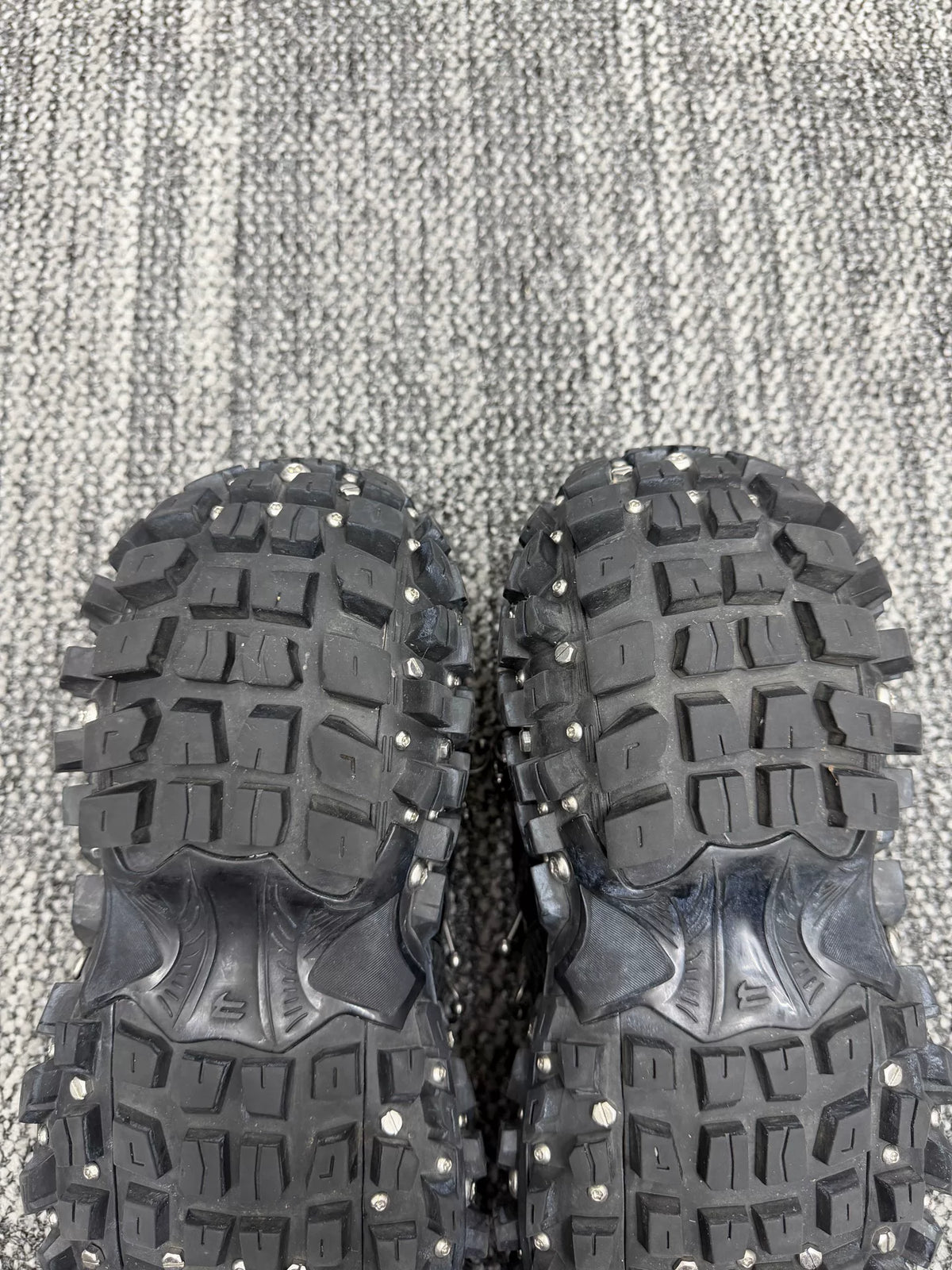 Balenciaga Black Rivet Hook Tire Sneakers