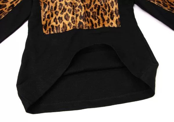 Jean Paul Gaultier Vintage Leopard Print Fur Jacket