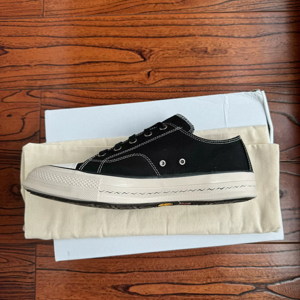 Visvim 24aw SKAGWAY L.T. LO CANVAS Thin-sole Canvas Shoes
